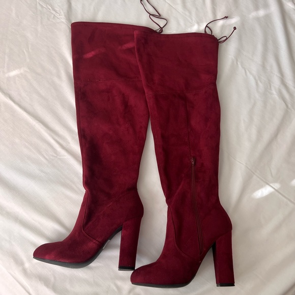Charlotte Russe Over The Knee Boots - Picture 3 of 8